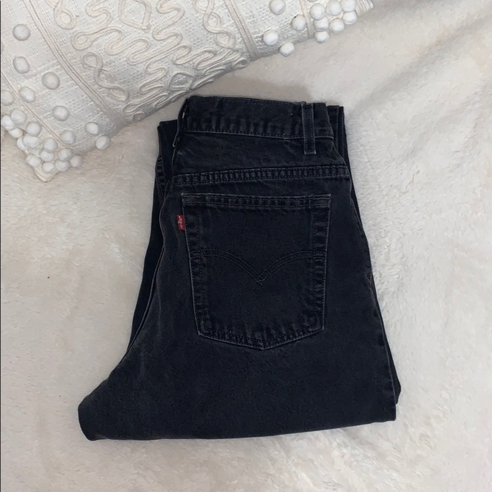 🔥Vintage black Levi’s